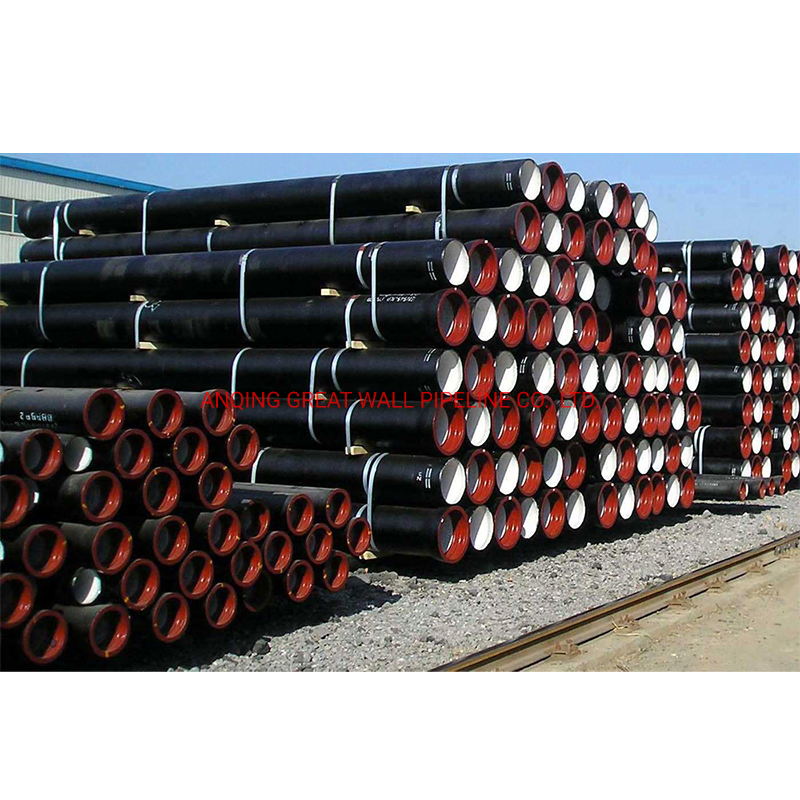 Premium ISO2531 Bitumen Coated Ductile Iron Pipe K9 for Global Distribution