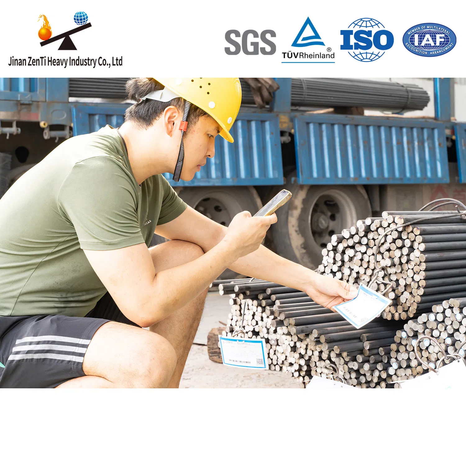 Стальной пруток для шаровых мельниц, цементная промышленность