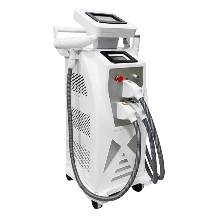4 in 1 RF Maquina IPL Depilacion Opt Diode Laser Machine ND YAG Laser IPL Laser Hair Removal Home Use