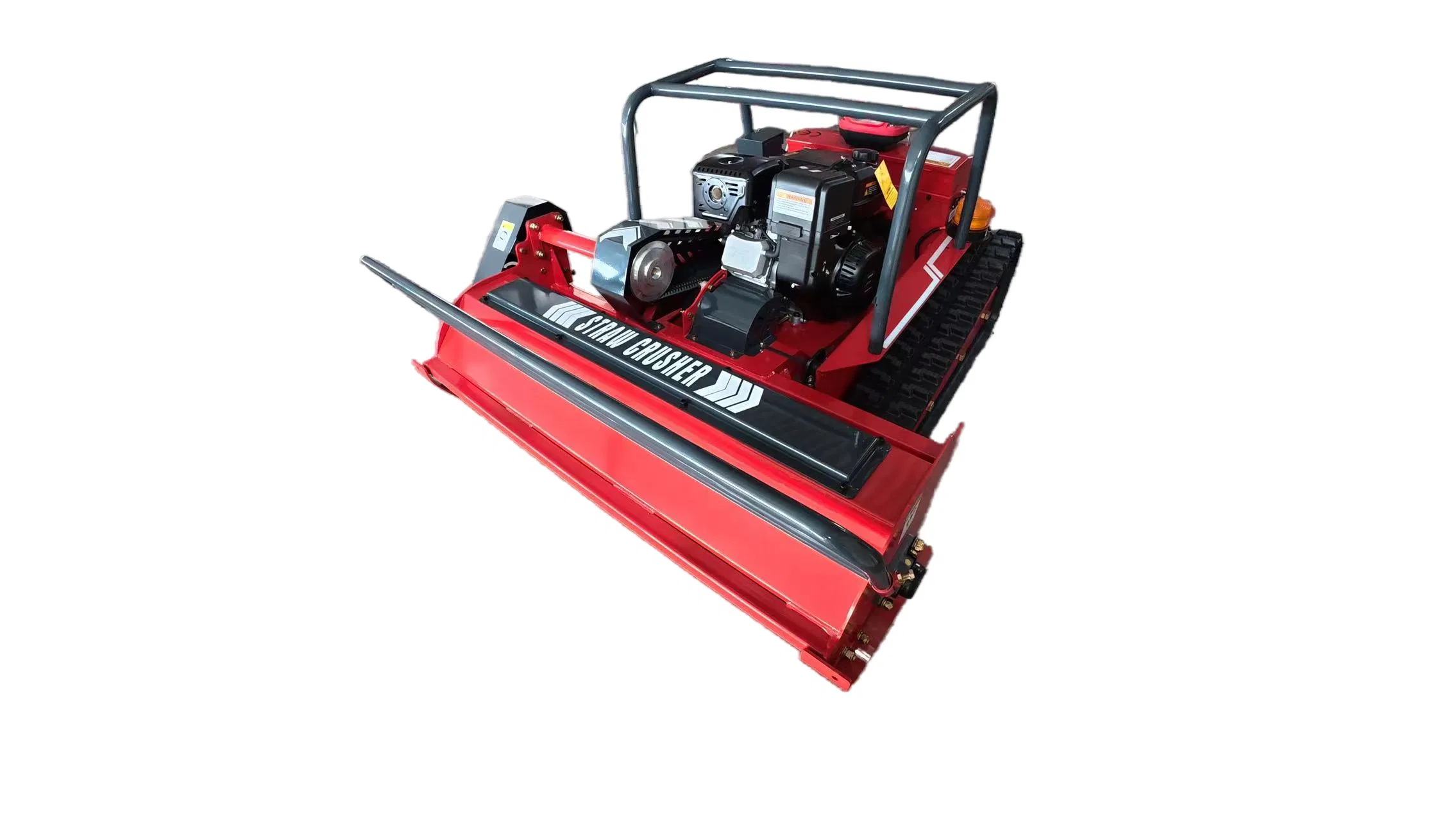 Remote Control Gasoline Lawn Mower for Effortless Lawn Maintenance/RC Flail Mower/Cralwer/Remote Mower/RC Mower/Mower Mulcher/All Terrain Mower