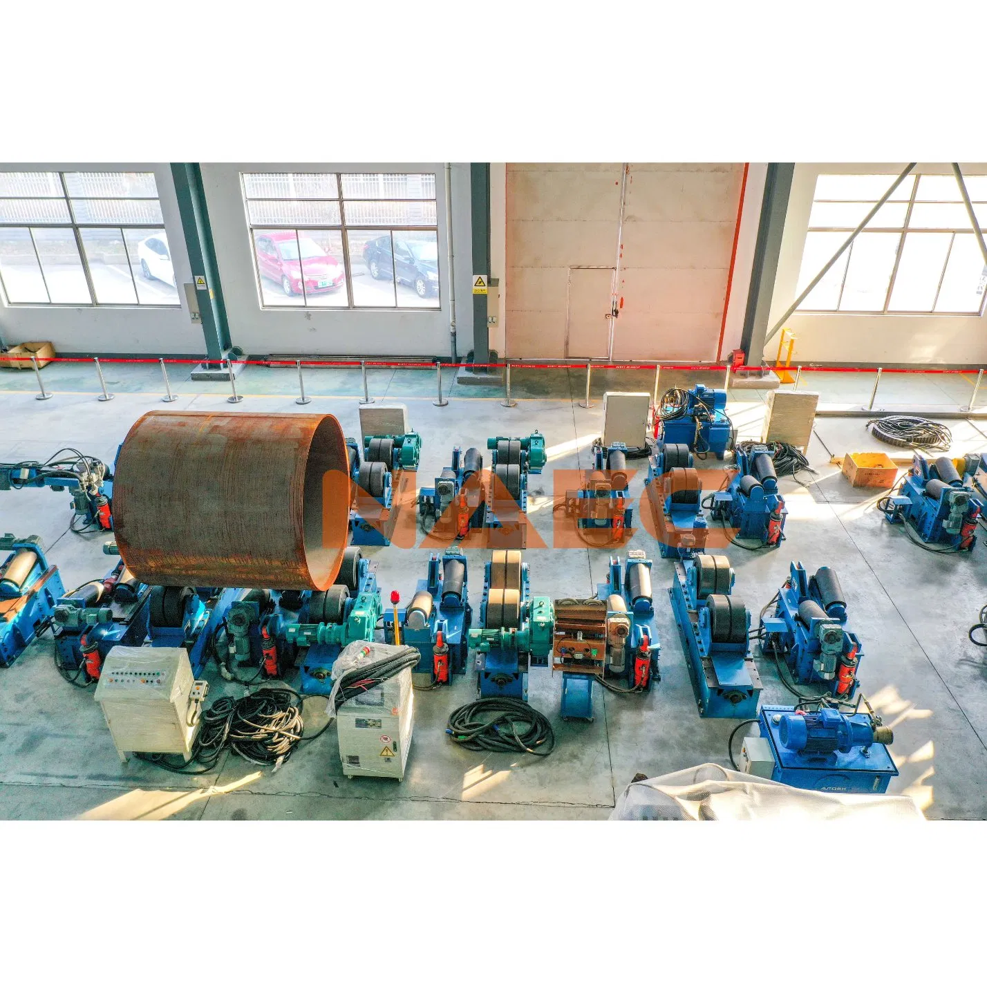 High Efficient Solution for Pressure Vessel Pipeline Fitting-up and Welding