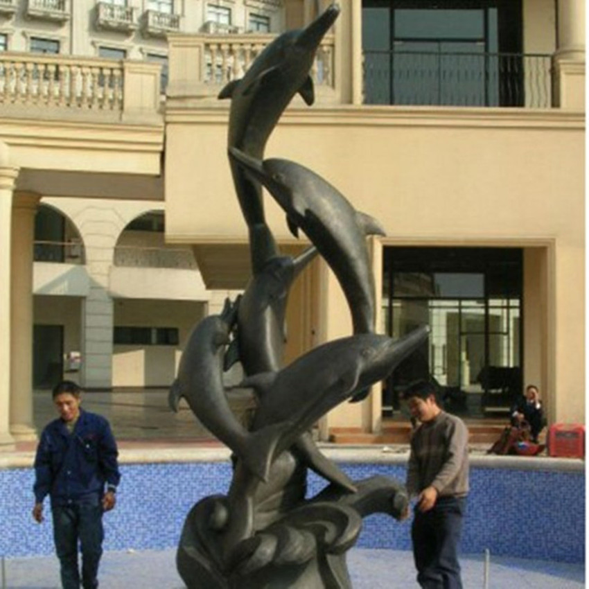 Bronze Sculpture Animal Fountain for Garden Decoration