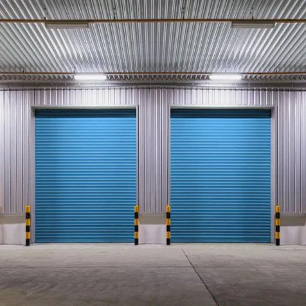 Industrial Exterior Gi Roller Shutter Galvanized Steel Iron Fire Rated Fire Prevention Fireproof Rolling Shutter Automatic Security Metal Entry Garage Door