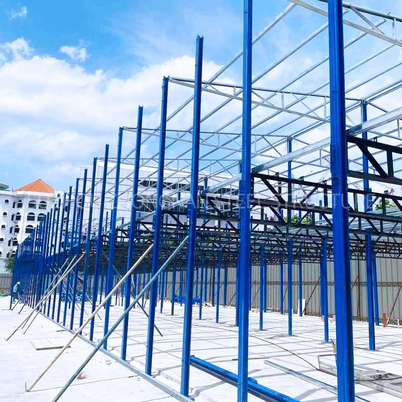 20FT Economic Portable Steel Structure Prefabricated Prefab Construction House Container Portable Modular School/Home/Office/Hospital/Workshop Building for Sale