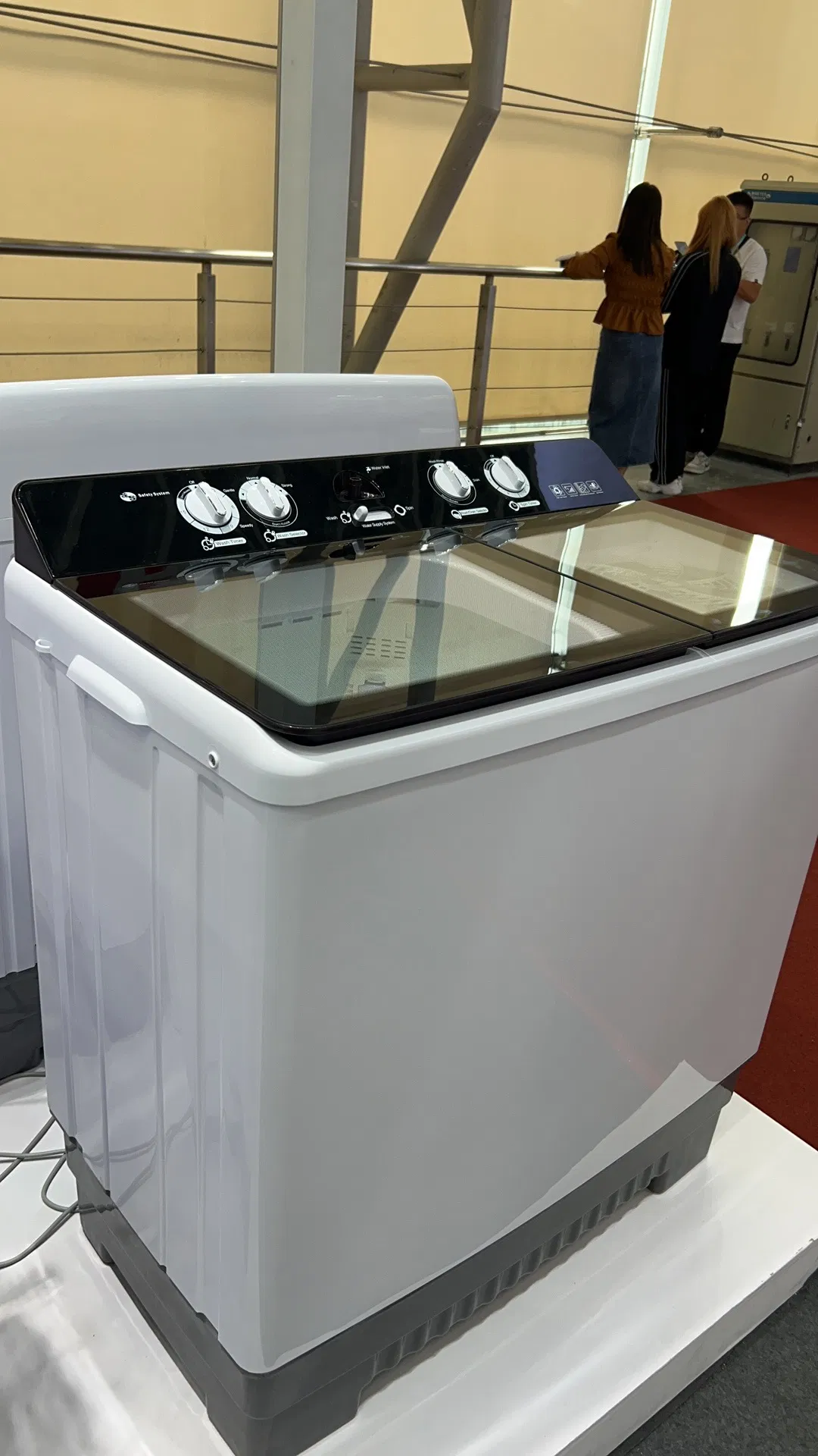 Super Large Twin Tub Washer Dryer for Efficient Laundry