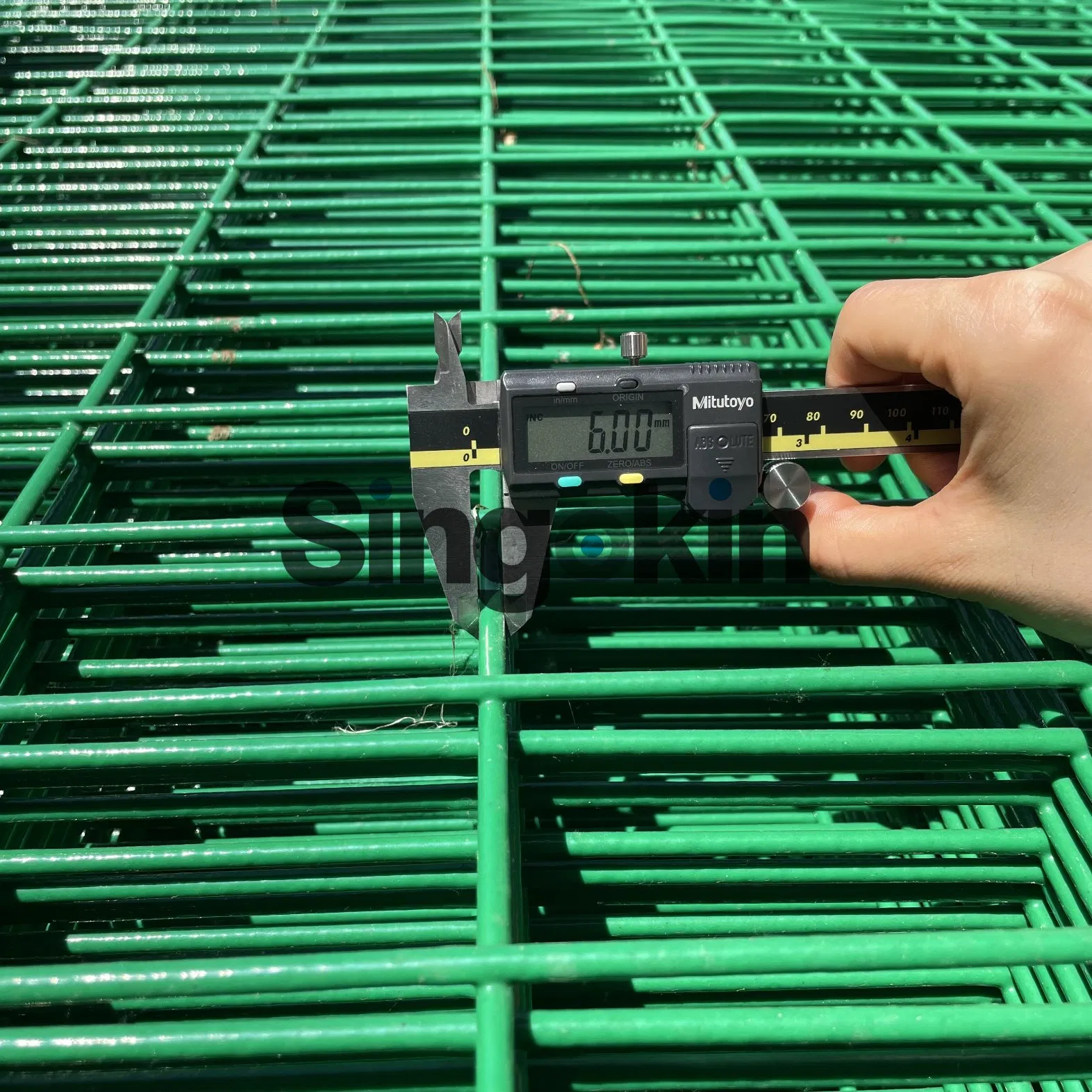 3D Curved Welded Wire Mesh Fence / Gardening Security Fence