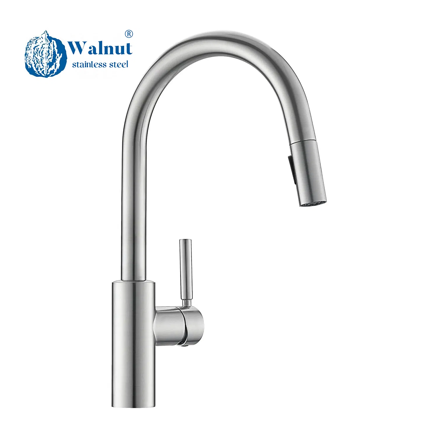 Выдвижной смеситель для кухни FT1001, нержавеющая сталь