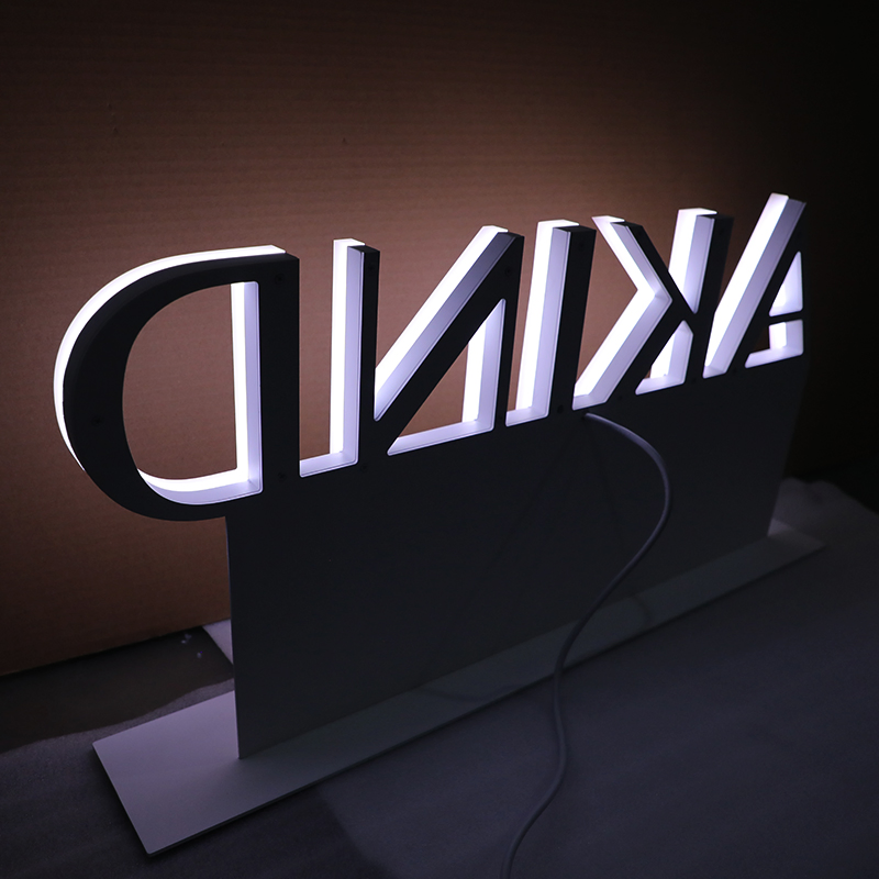 Customized Acrylic Letter Sign Letter United Decorating Office Table for Indoor Use