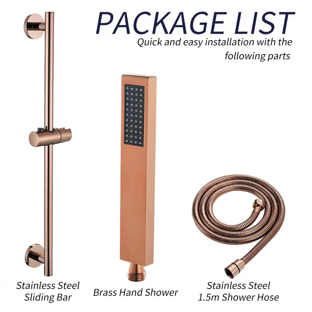 Adjustable Handheld Hand Shower Bar with Adjustable Bar