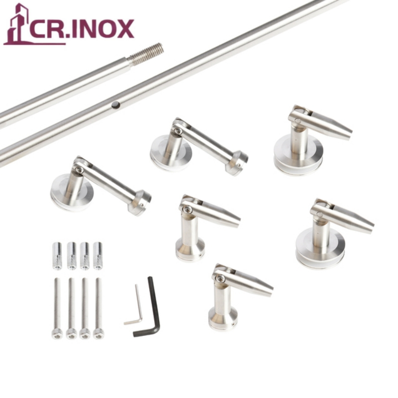 Stainless Steel Point Fixed Glass Connector