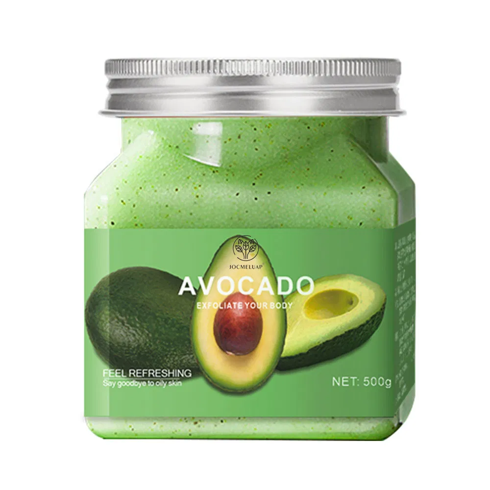 Custom Logo Natural Skin Care 100% Organic Exfoliate Fruit Face Body Scrub
