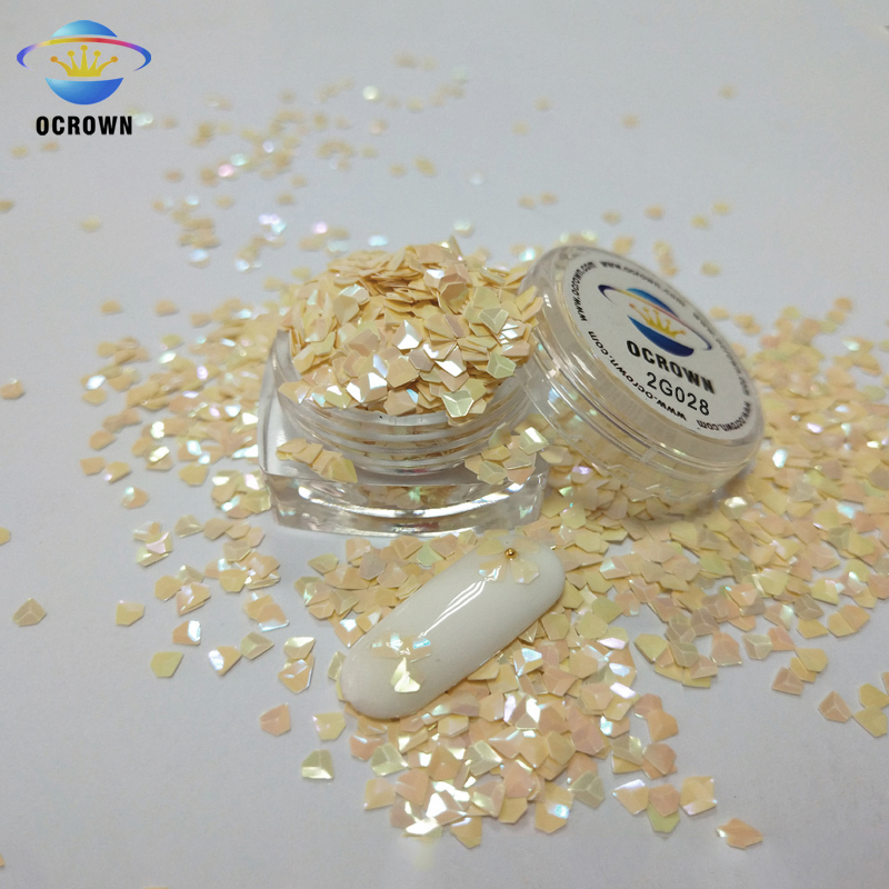 3D Diamond Shape Holographic Glitter/Bulk Glitter Decoration for Christmas