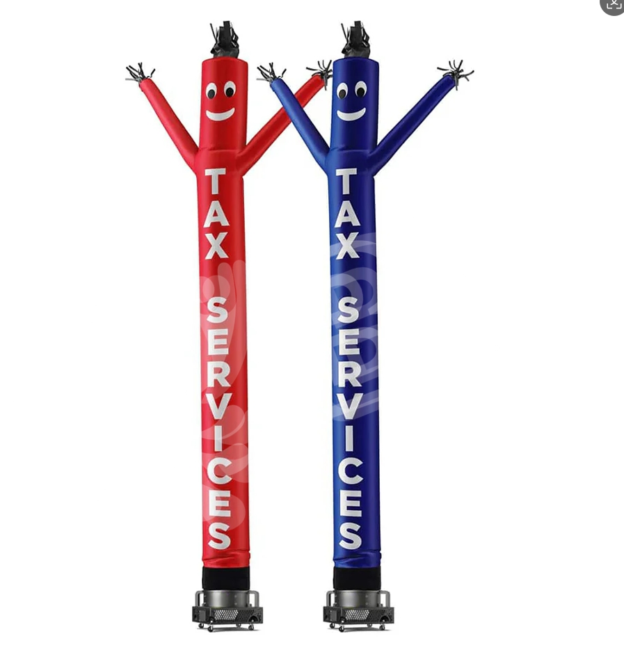 Factory Customized Outdoor Advertising Model Inflatable Sky Dancer Advertising Inflatable Tube Man Air Dancer Wave Man