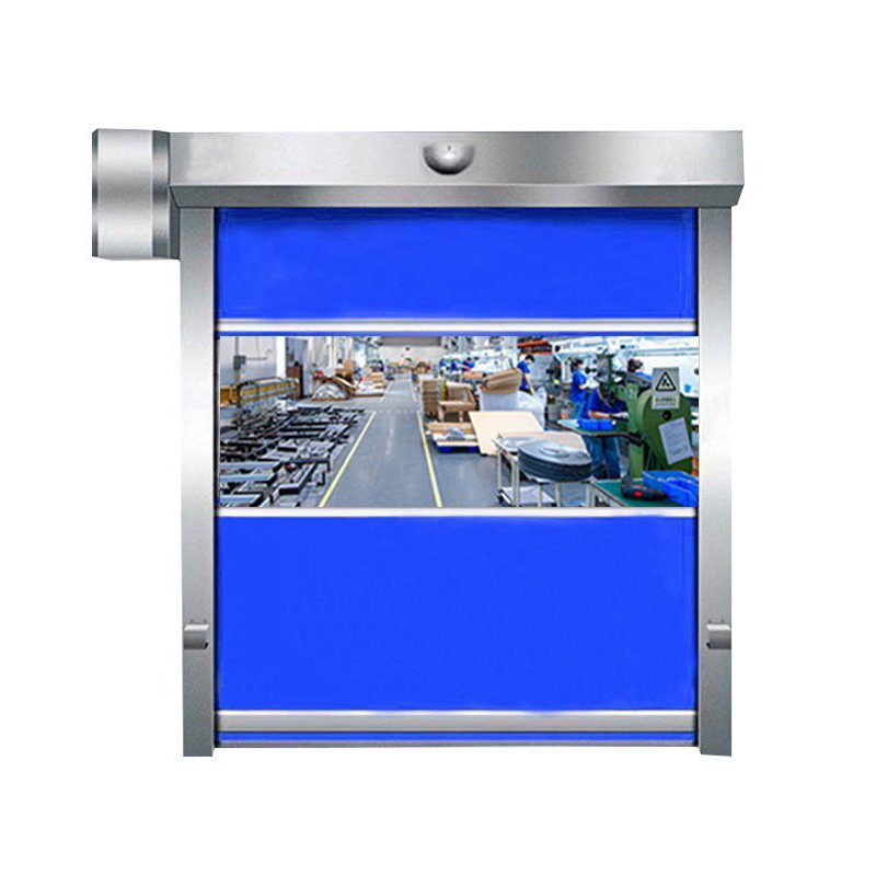 PVC Door Quick Rolling Door with 0 75kw-2 2kw Motor Power