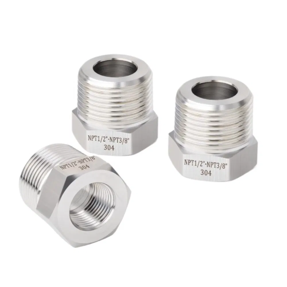 Forged Steel F316 3000# Thread Hex Reducing Bushing