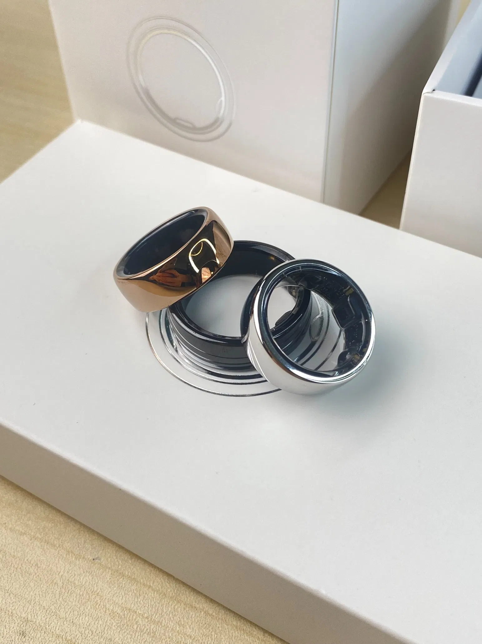 New 2023 Products Idea Fitness Touch Remote Control Ring 6 in 1 Medical Device with Wearable Hrv
