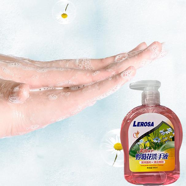 High Quality Waterless Customizable Household Liquid 500ml Hand Sanitizer