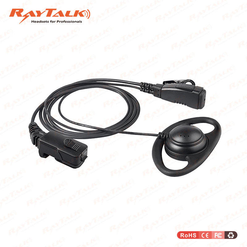 Two Way Radio Earpiece Tk208, Tk220, Tk3207 Series D-Shape Earpiece