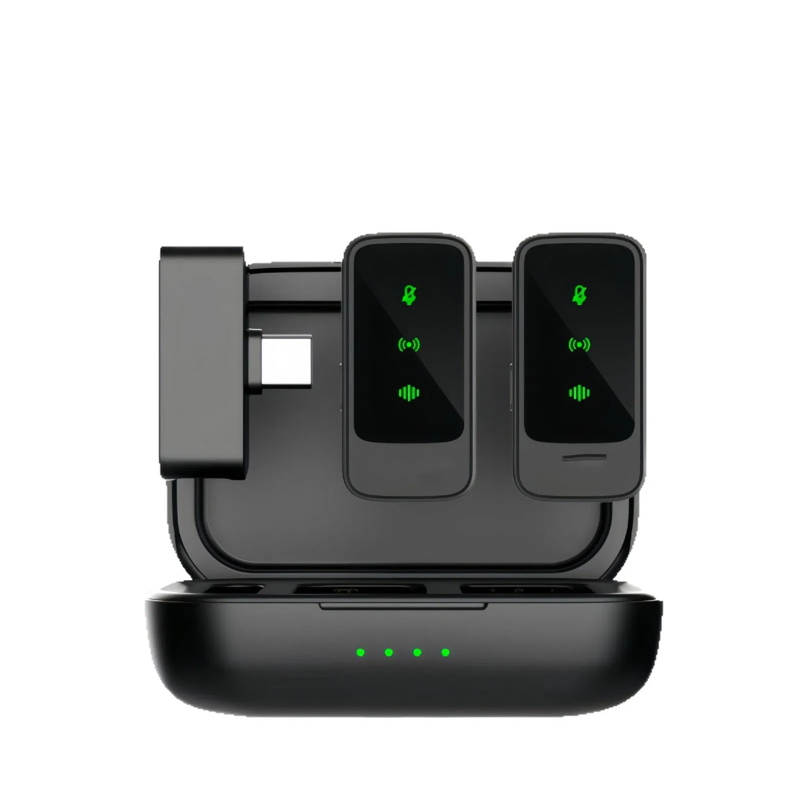 Миниатюрный беспроводной петличный микрофон для записи и стримов