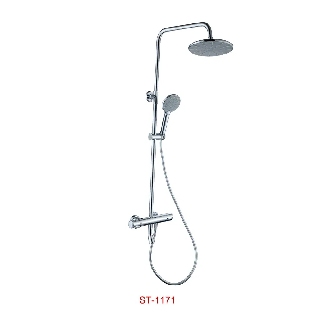 Wholesale Luxury Black Brass Shower for Hotel Bathroom