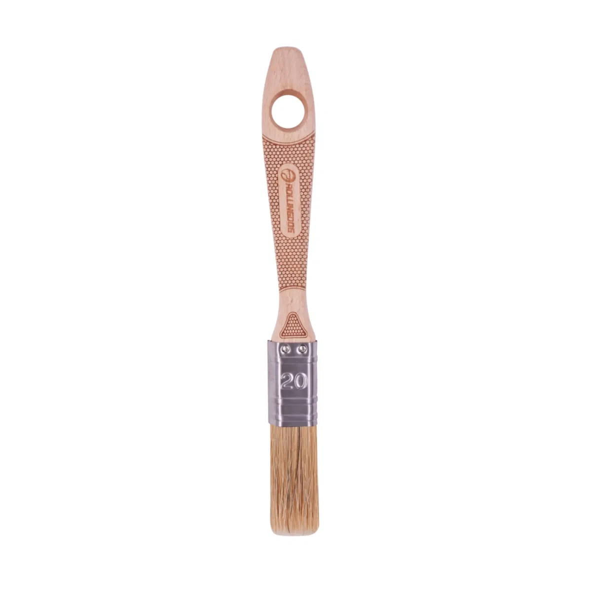 Rollingdog Elite Doberman™ 10658 Natural Hog Bristle Beech Wood 20mm Paint Brush