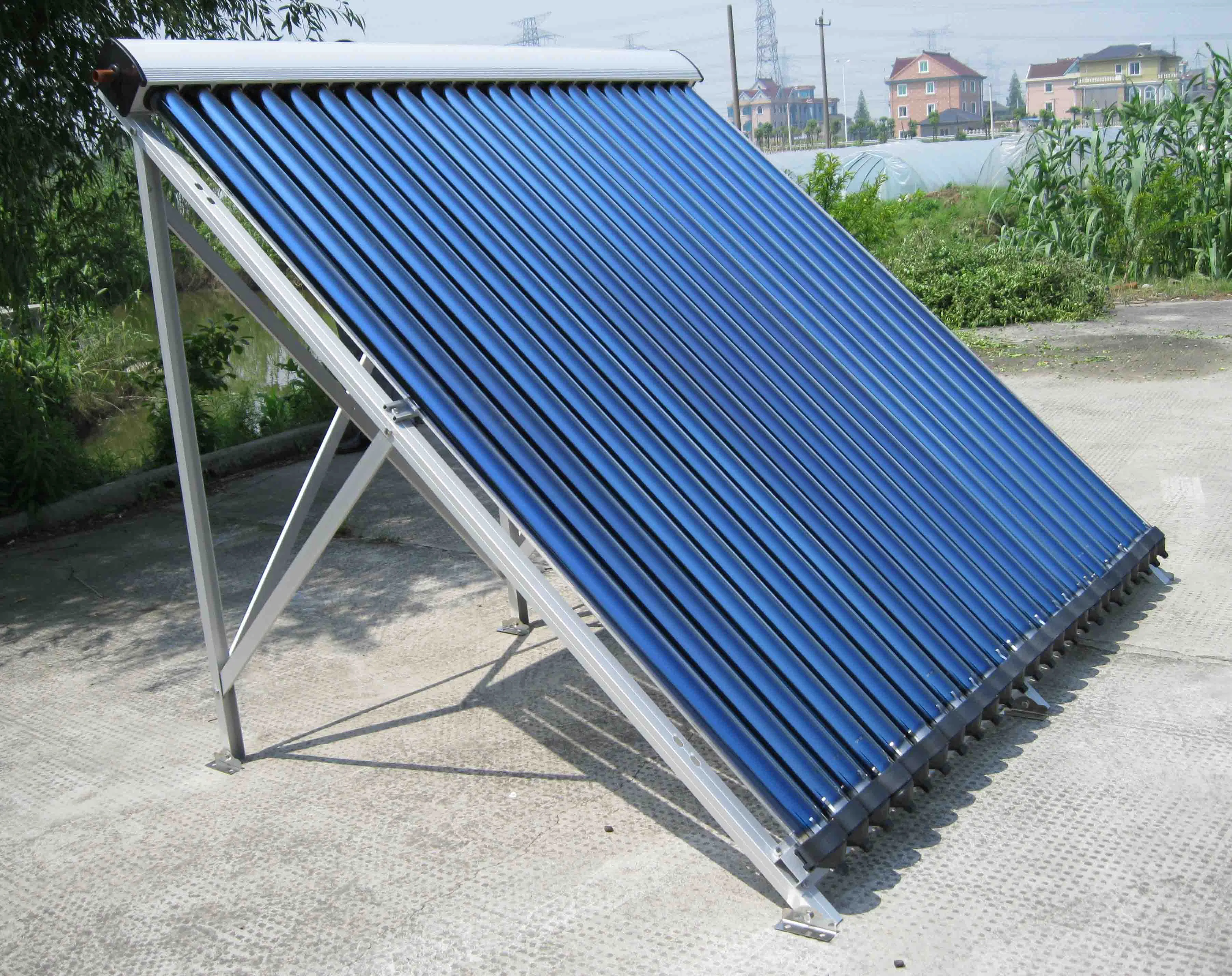 Высоконапорный солнечный коллектор с конденсатором