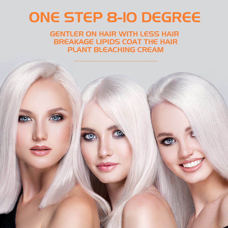 Factory Supply Super Quality Low Ammonia Fast Hair Bleach Mild Hair Lightener Organic Hair Bleaching Cream