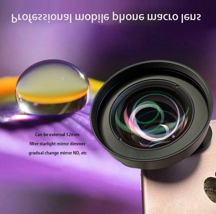 Телеобъектив HD 80-100mm для смартфона с макро 20x