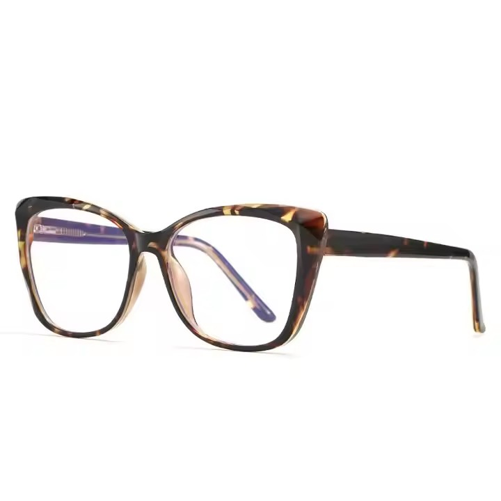 High Quality Ultra Light Round Acetate Temple Tr90 Optical Frames Mens and Womens Eye Glasses Frame Eyewear