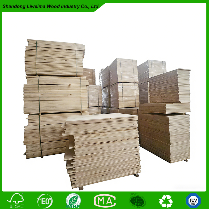 Customize Size Paulownia Poplar Pine Solid Wood Finger Joint Board