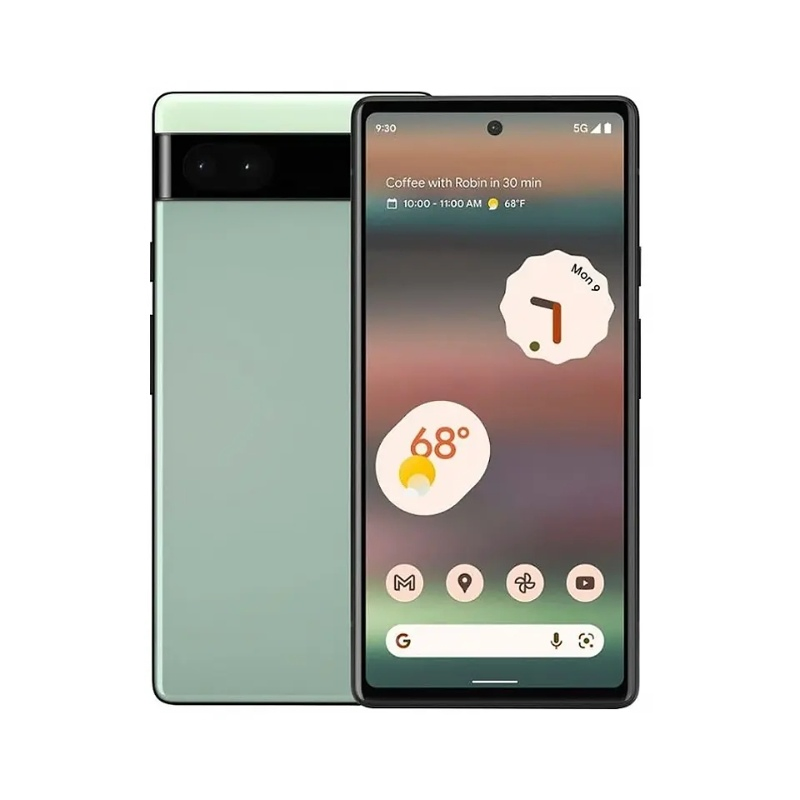 Cheap Wholesale Unlocked Original Used 6A 6g Smartphone Cell Phonefor Pixel 6A 6 PRO 128g 256g Second-Hand Phone