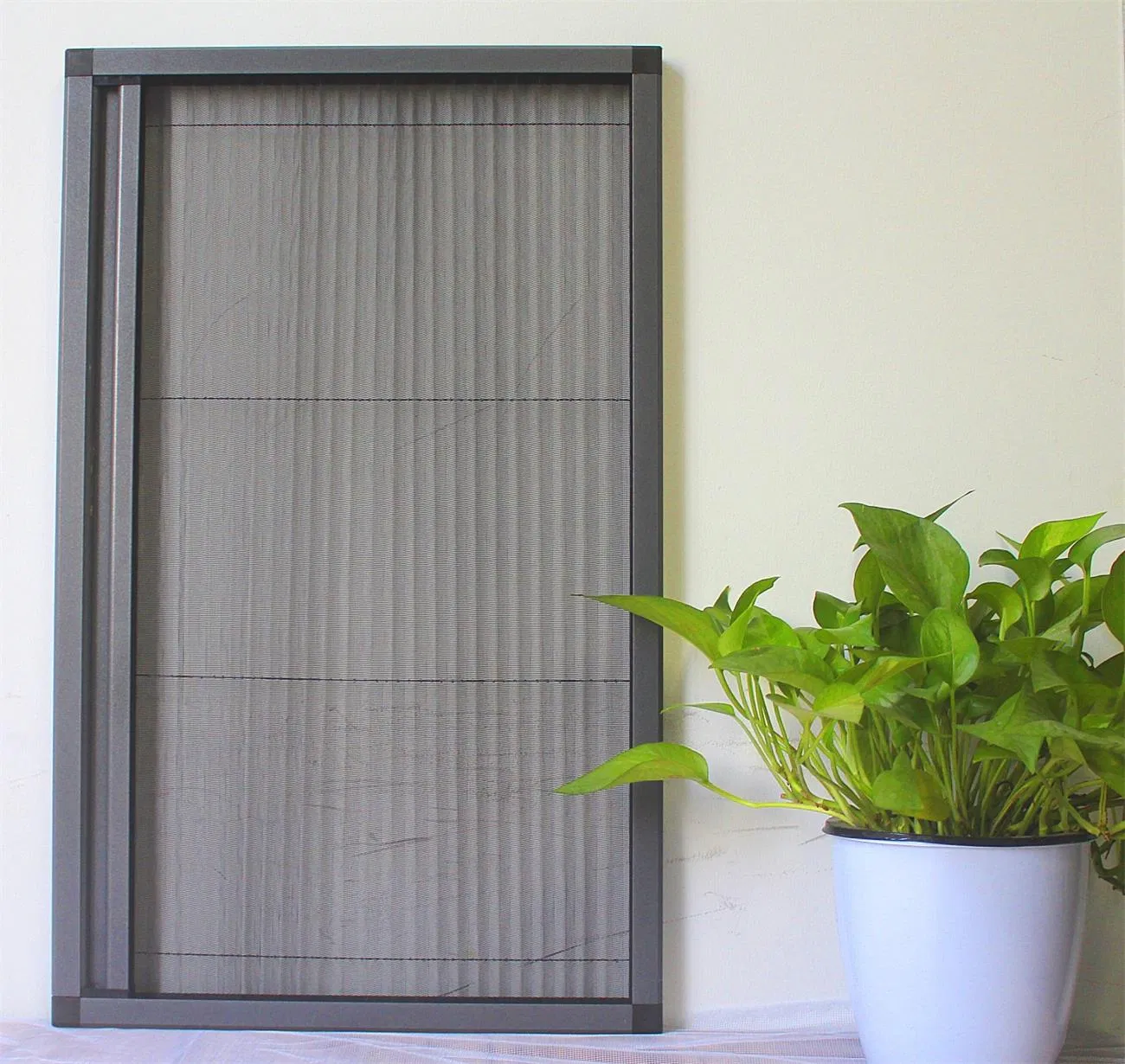 Pleated Window Screen Retractable Insect Screen Baby Plisse Plisse Screen