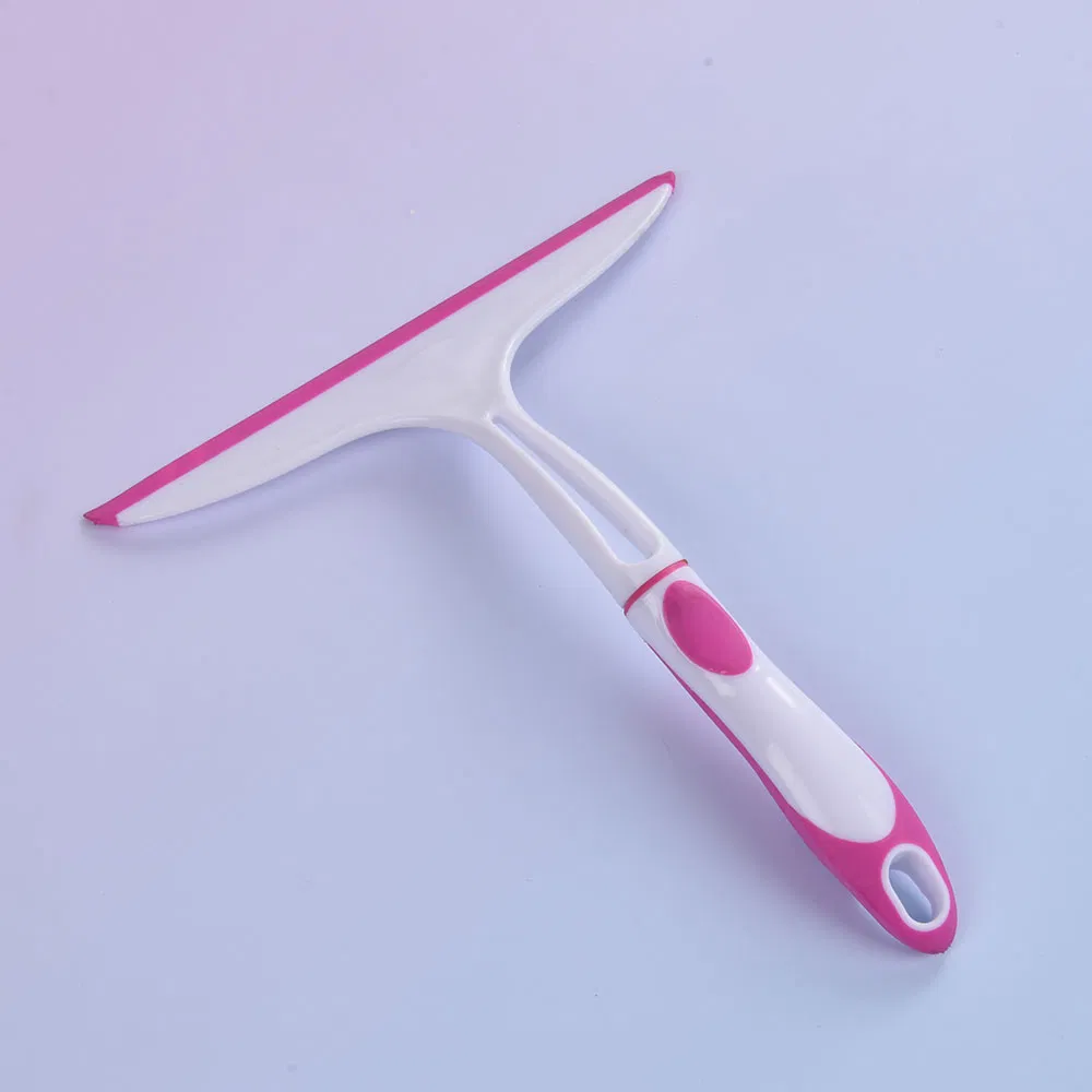 Portable Plastic Window Wiper Soft Blade Shower and Glass Squeegee