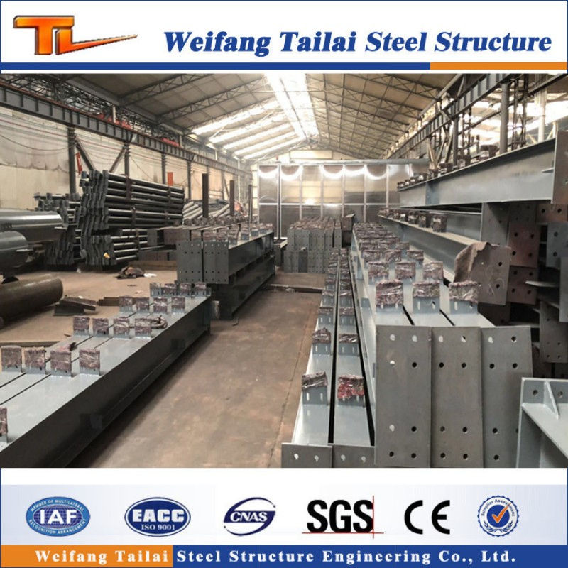 H Beam and Column for Steel Structure Warehouse Prefabricated Industrial House Material