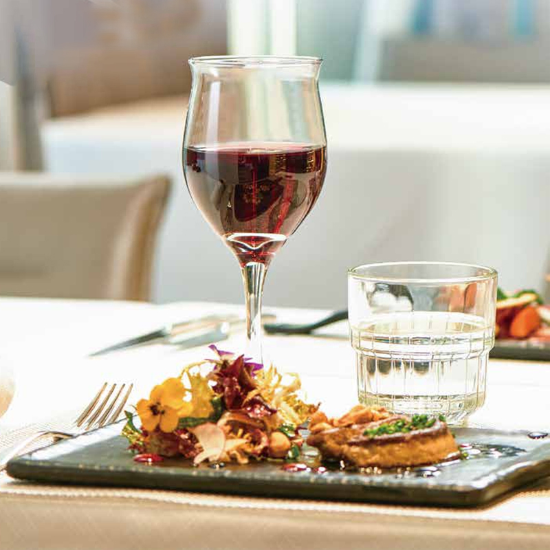 High Quality Custom Glass Cup Bar Drinking Glasses Restaurant Clear Goblet for Wedding