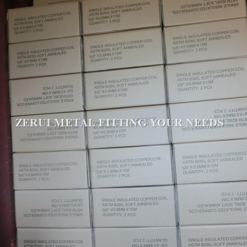 20 Mtr Insulated Pair Coil Copper Pipe for R410A Solar Air Conditioner