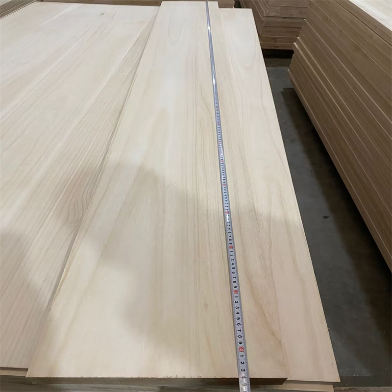 Paulownia Coffins Wood Timber Board Edge Glued Panel Building Material Crafts Jointed Board