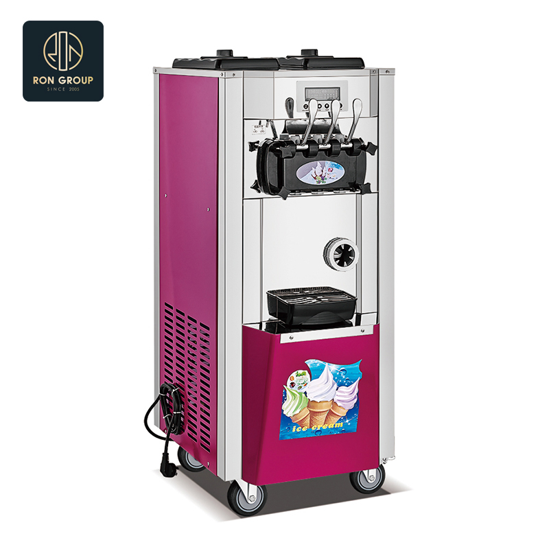 Commercial Grade Ice Cream Machine with Easy Cleanup Features