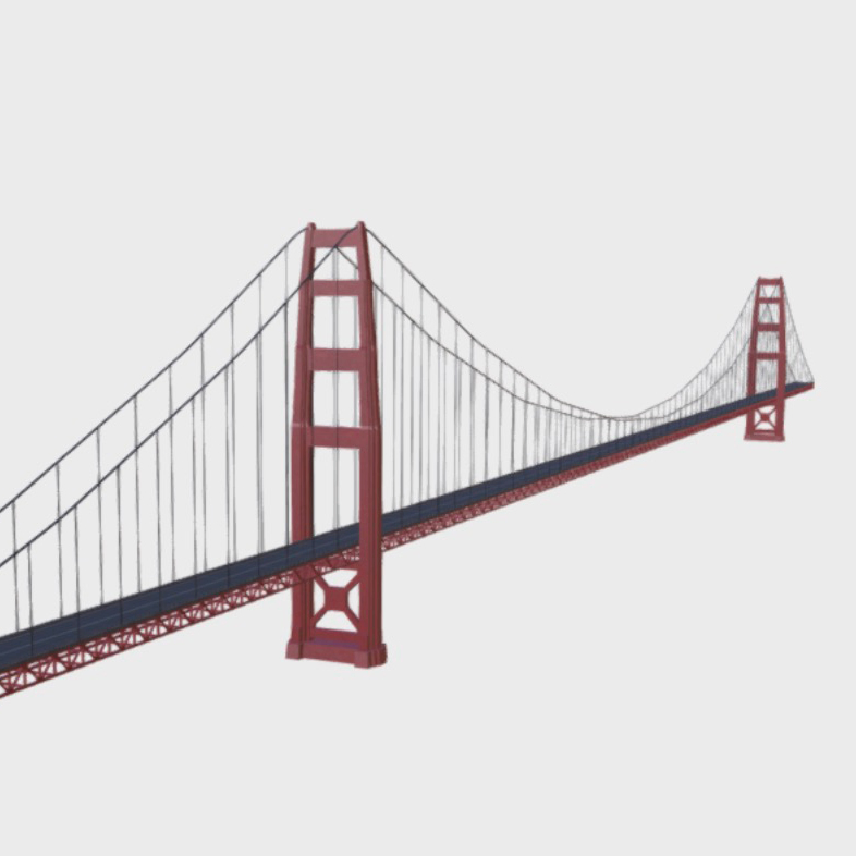 Economic Durable Free-Designed Steel Structure Bridge / Steel Structure Trussbridge