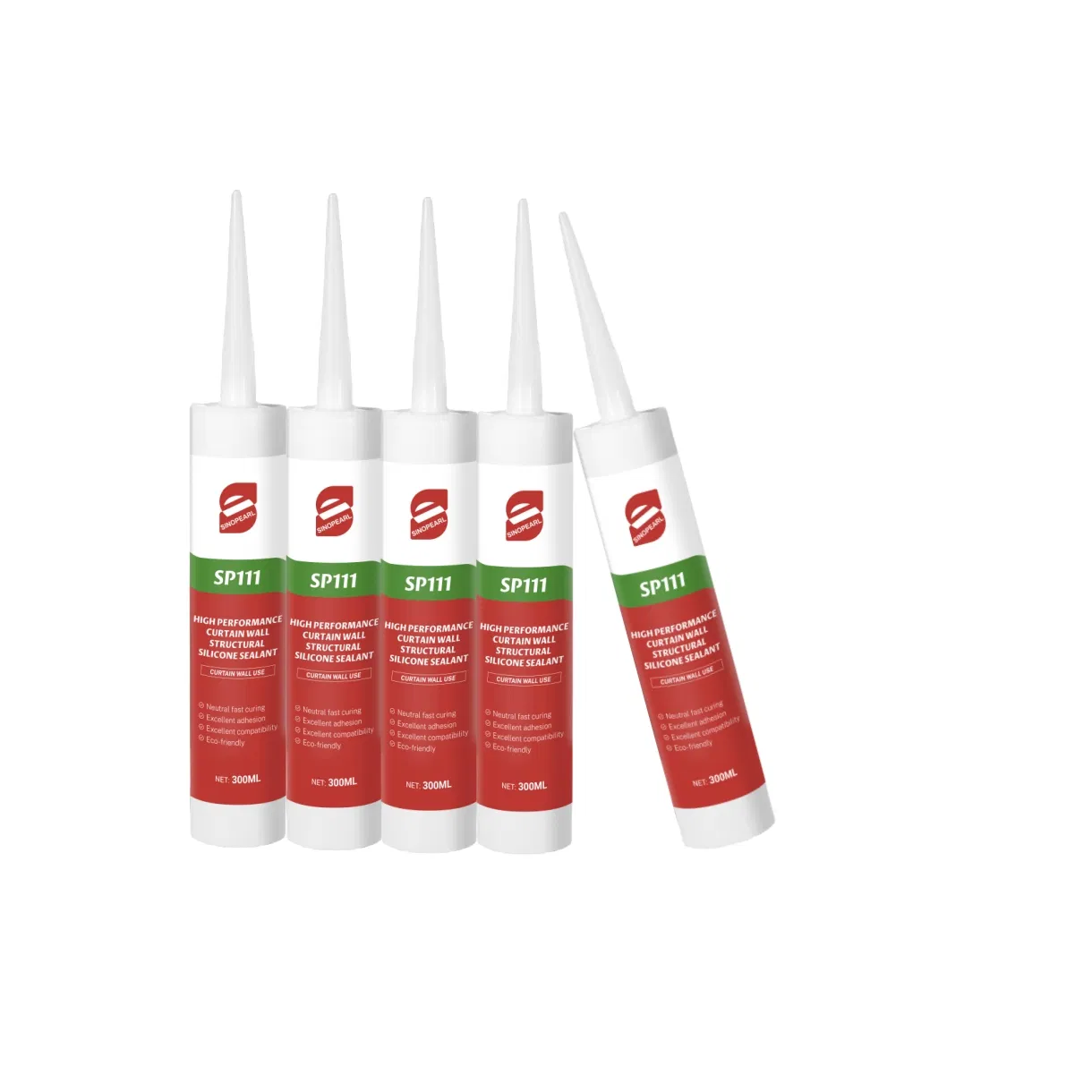 Sp111 Structural Silicone Sealant for All Kinds of Sprayed Metal Profiles Bonding Sealing Super Adhesive