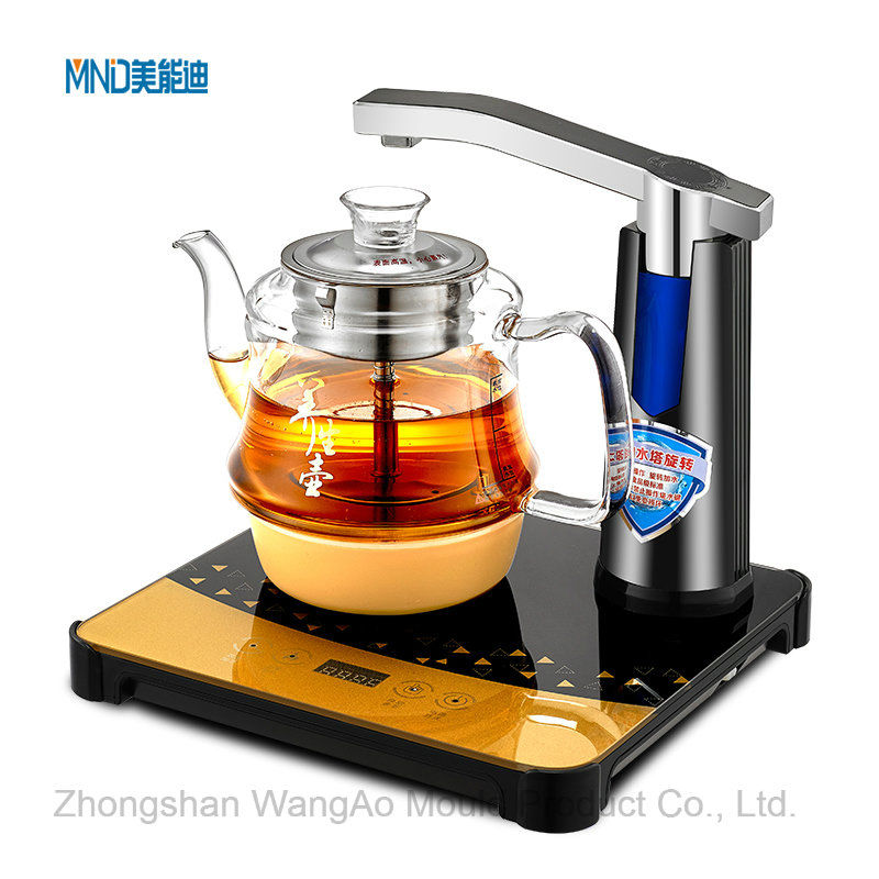 2018 New Product Sream Heating Type Electric Tea Kettle Pot with Tray