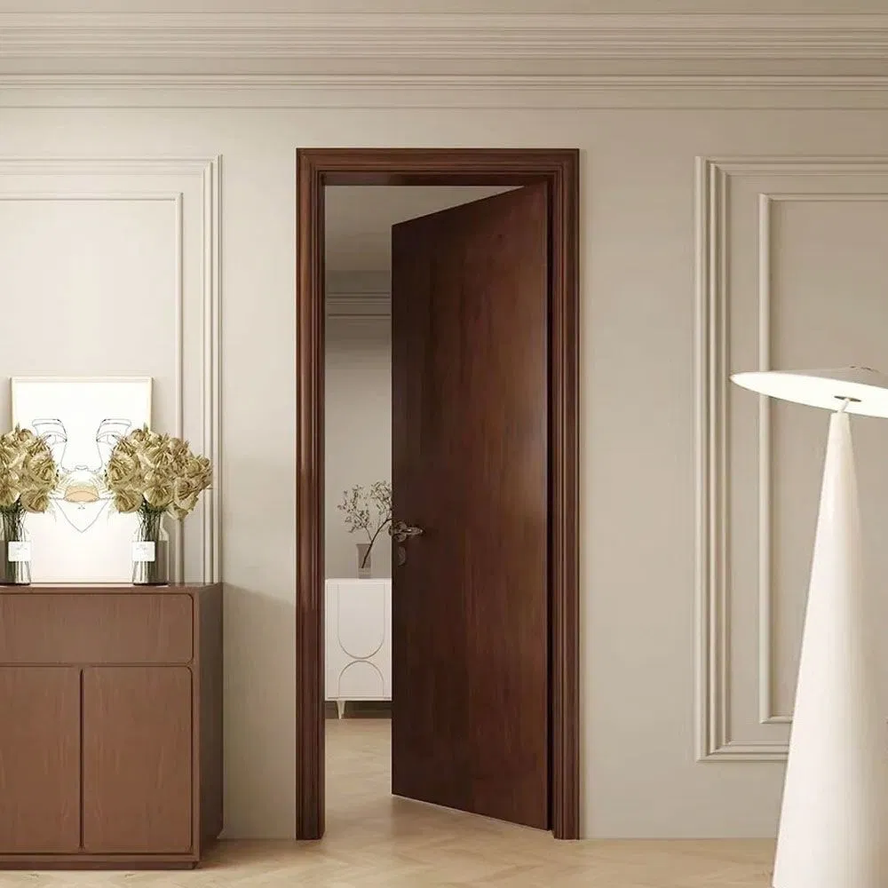 Distortion-Resistant Functional Three-Ply Board Secure Bedroom Door