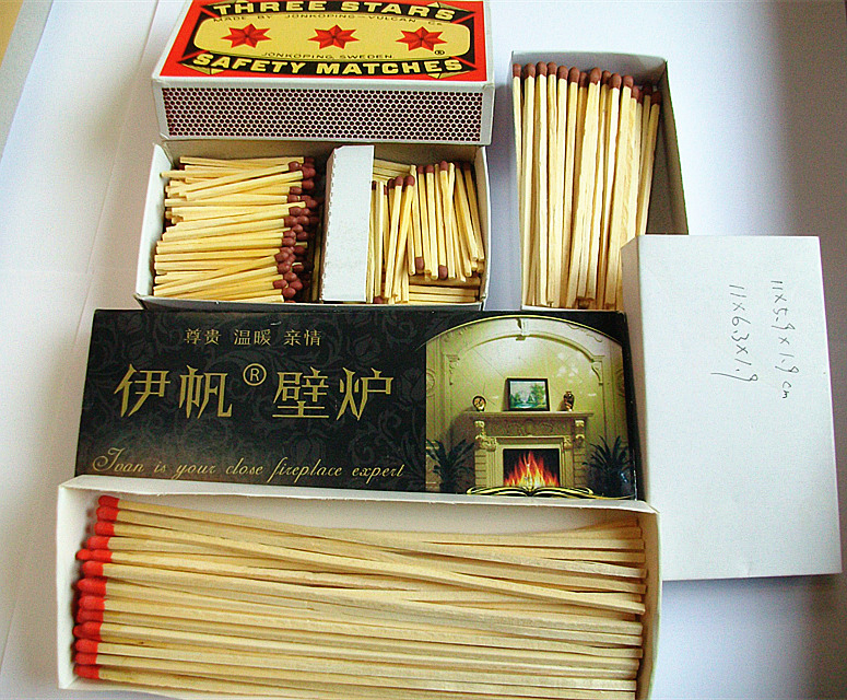 Extra Long Fireplace Safety Match for Household Use