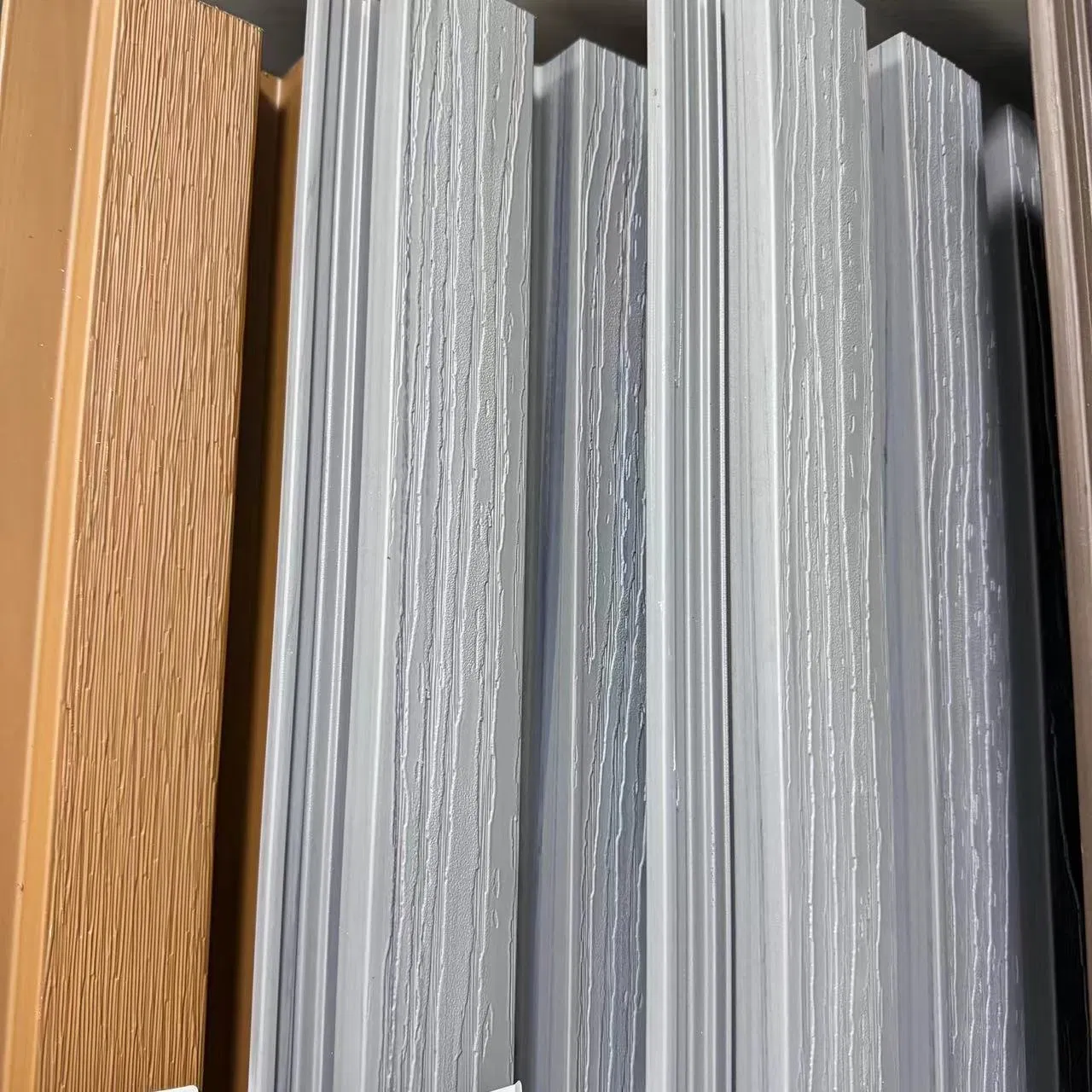 Popular 219X26 Exterior Facade WPC Co-Extrusion Great Wall Panel Cladding