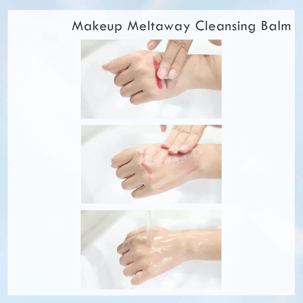 Natural Gentle Formula Makeup Remover Private Label Balm Deep Cleansing Makeup Remover