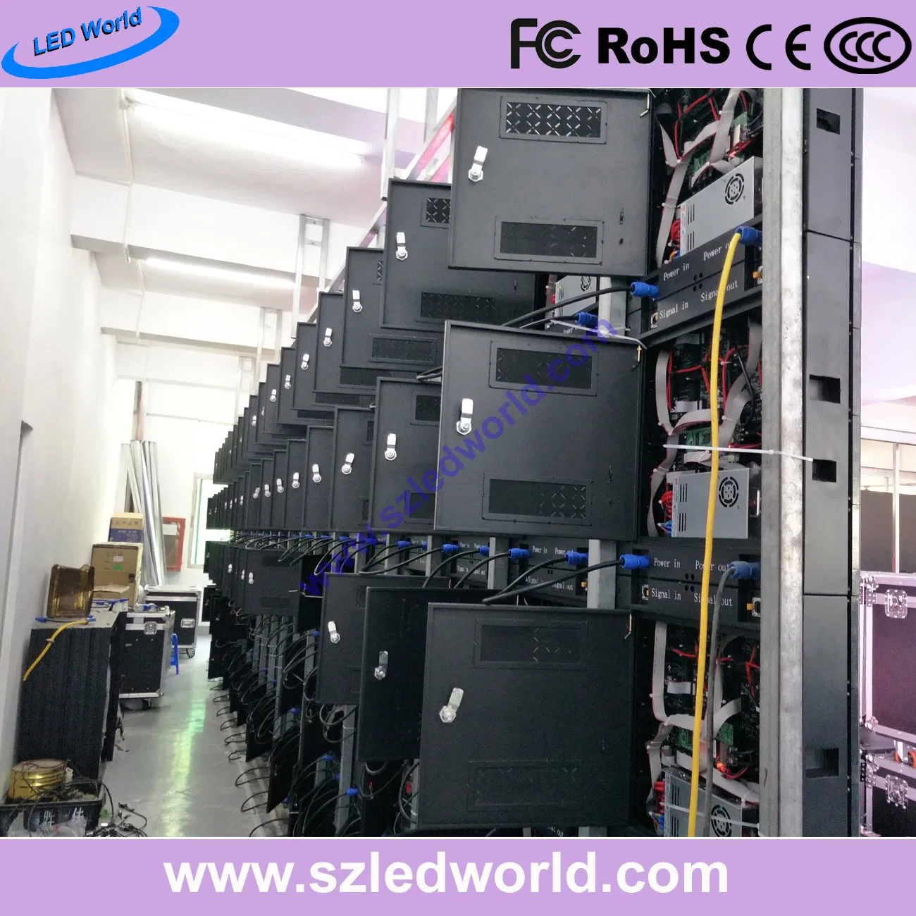 P6 Indoor Full Color LED Digital Electronic Screen Board Display