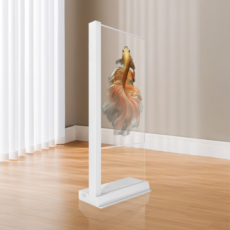 Прозрачный OLED дисплей 55 дюймов с сенсорным экраном