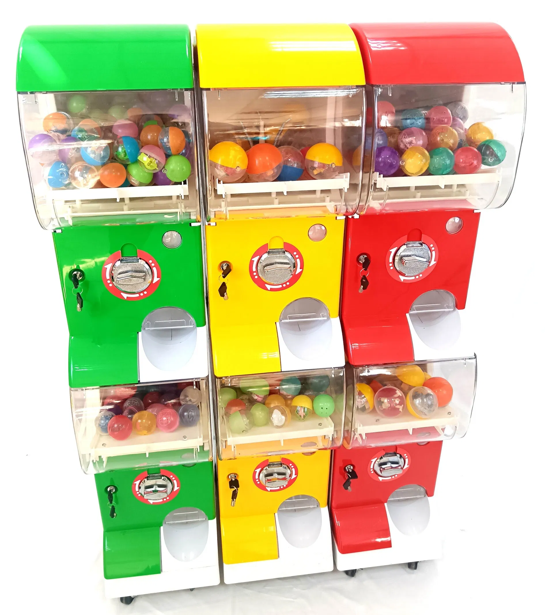 Ak144 Capsule Toys Balls Vending Machine Colorful and Fully Mechanical Auk Vending