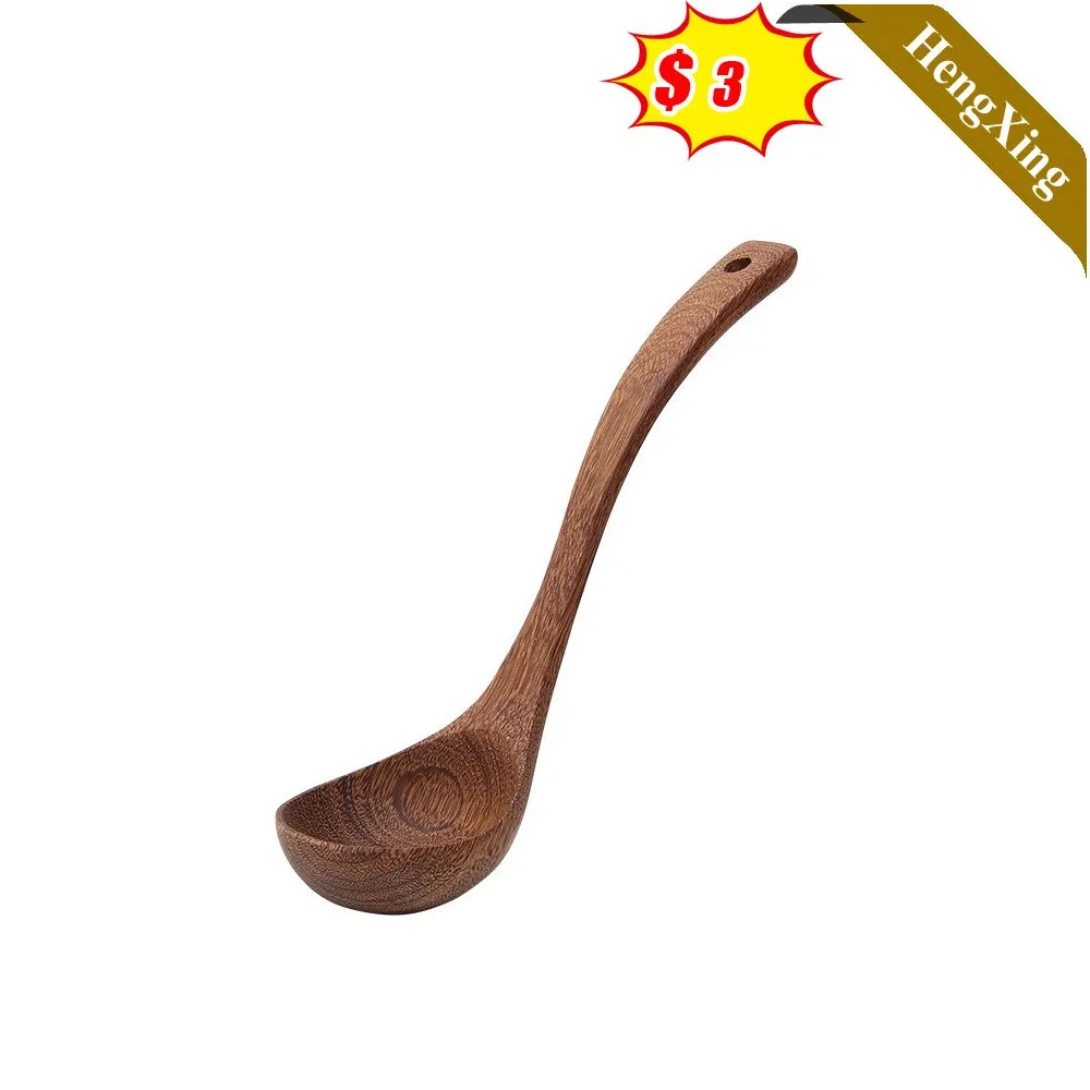 Hot Sell Kitchen Appliance Cooking Tool Kitchen Utensil Set with Wooden Handle Stainless Steel Kitchenware (UL-22FD208)