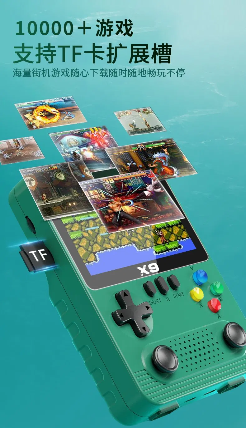 Портативная игровая консоль X9 Retro 2024